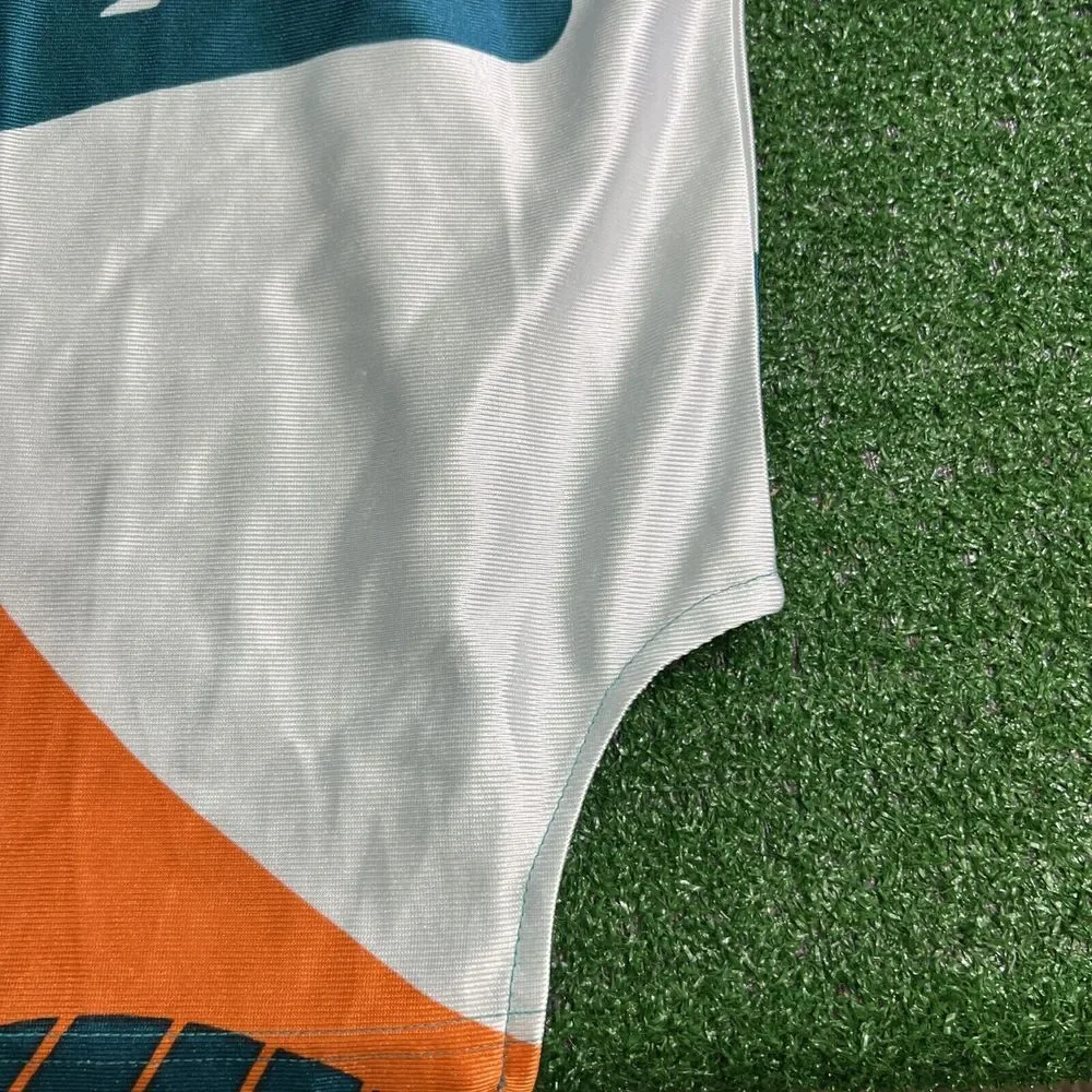 Vintage 1996 Dan Marino Miami Dolphins Big Logo Starter Jersey Mens‎ XL All Over